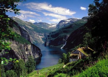 Vista del Fiordo de Geiranger