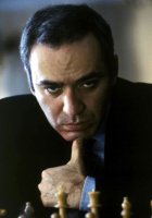 Gary Kasparov ante el tablero