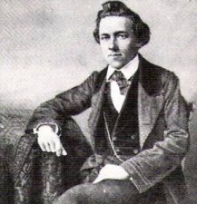 Paul Morphy jugando 8 partidas a ciegas en el Café de la Regence (Paris) -  Le Monde Illustré, 16.10.1856