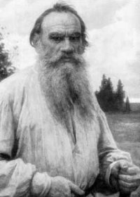 Tolstoi durante su vejez