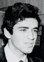 Kasparov al principio de su carrera