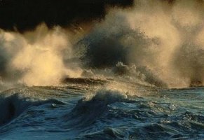 Tormenta en el mar