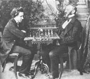 Paul Morphy ante Jacob Lwenthal