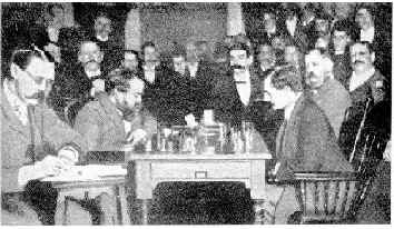 Wilhelm Steinitz ante Emanuel Lasker, en juego la corona mundial