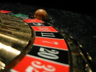 Primer plano de una ruleta