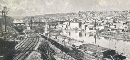 Vista de Philadelphia a principios del siglo XX